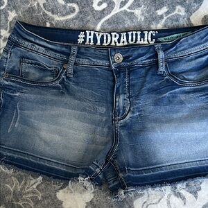 Hydraulic Blue Denim Shorts